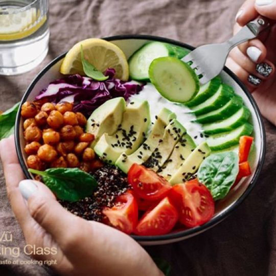 Khóa Học 10 Loại Healthy Salad 
